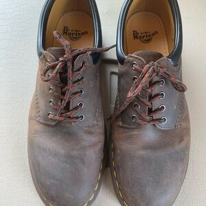 Dr. Martens Dark Brown Leather Oxfords